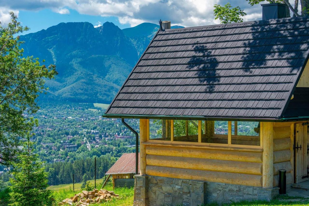 Domki Widokowe Wooden Luxury Chalet & Jacuzzi Заб Екстер'єр фото