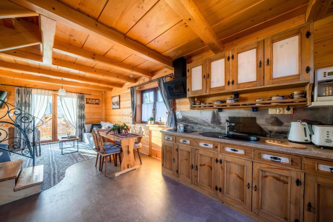 Domki Widokowe Wooden Luxury Chalet & Jacuzzi Заб Екстер'єр фото