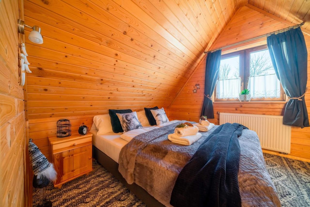 Domki Widokowe Wooden Luxury Chalet & Jacuzzi Заб Екстер'єр фото