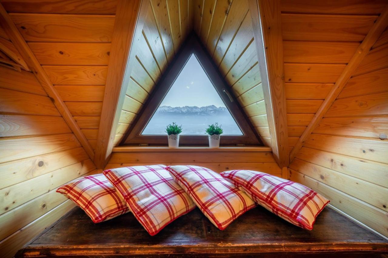 Domki Widokowe Wooden Luxury Chalet & Jacuzzi Заб Екстер'єр фото