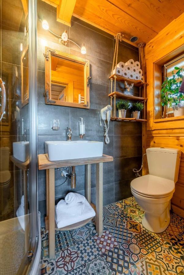 Domki Widokowe Wooden Luxury Chalet & Jacuzzi Заб Екстер'єр фото