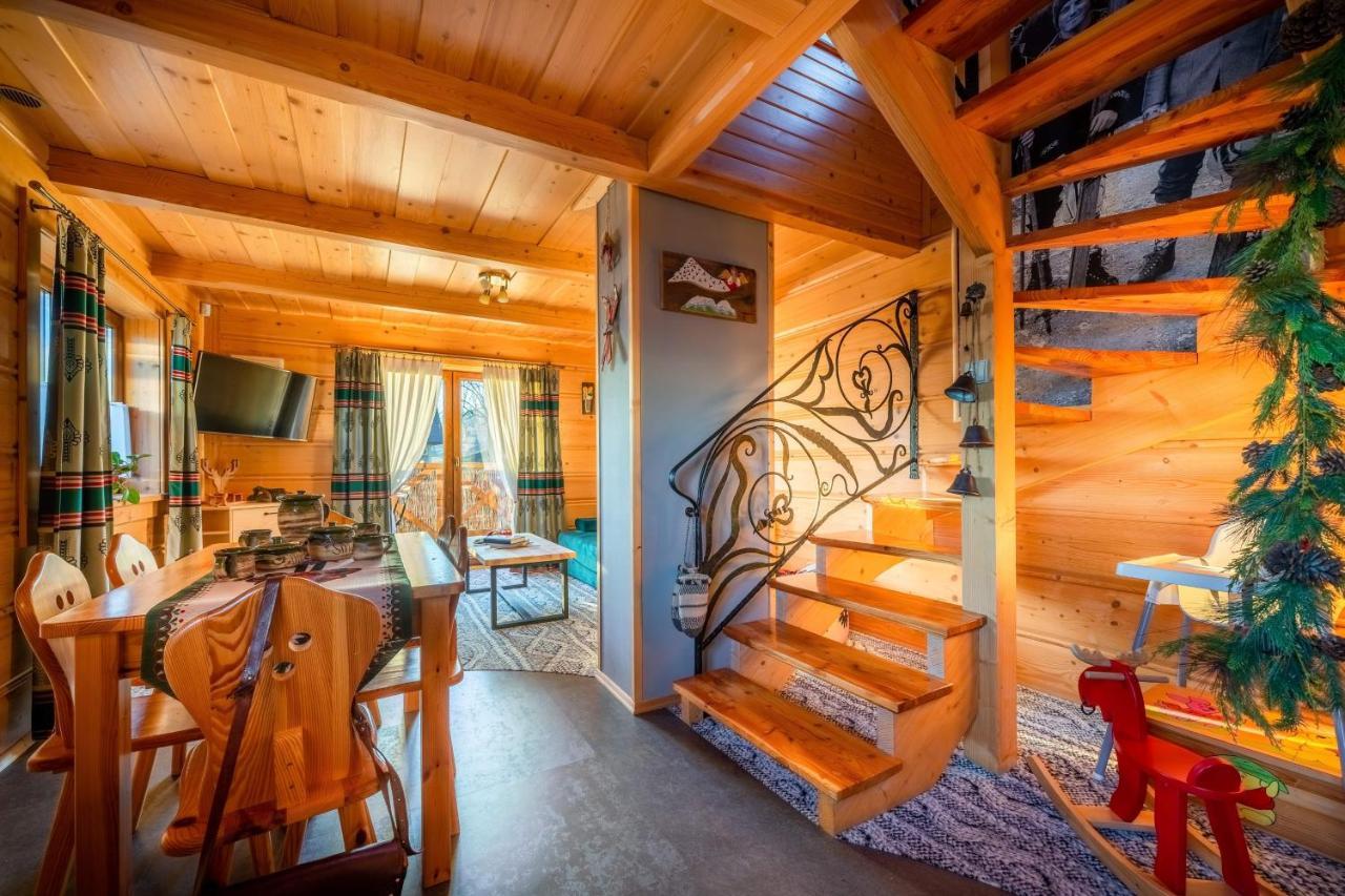Domki Widokowe Wooden Luxury Chalet & Jacuzzi Заб Екстер'єр фото