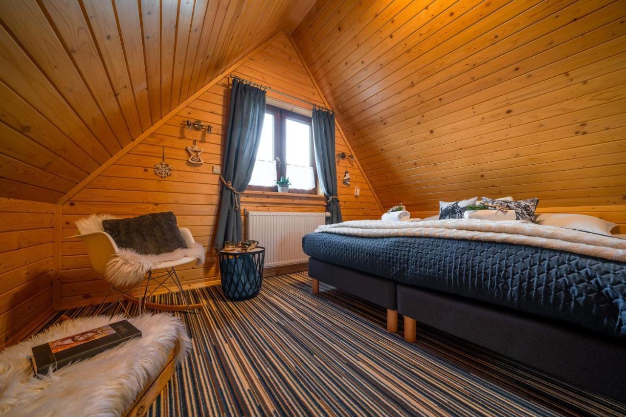 Domki Widokowe Wooden Luxury Chalet & Jacuzzi Заб Екстер'єр фото
