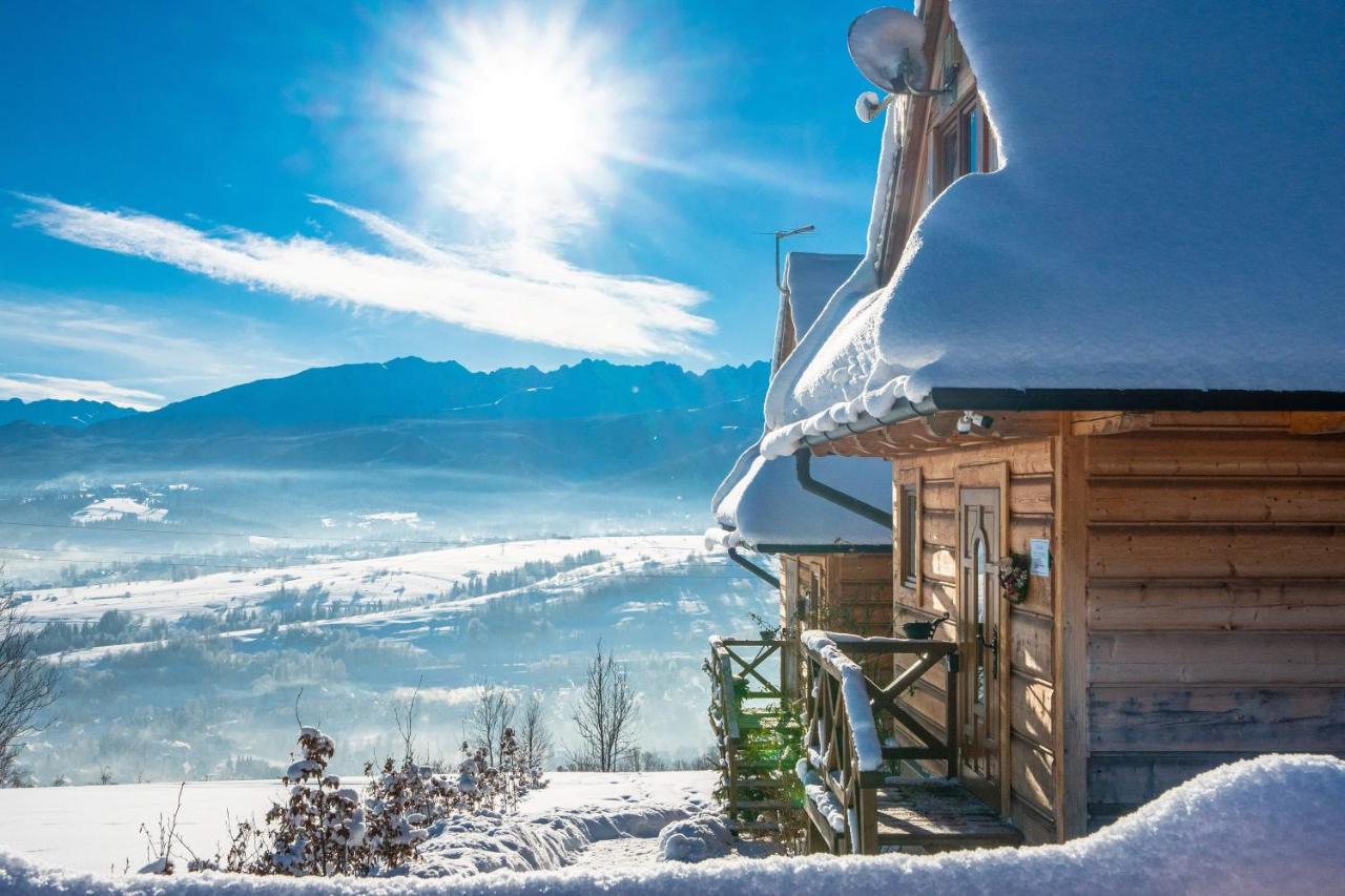 Domki Widokowe Wooden Luxury Chalet & Jacuzzi Заб Екстер'єр фото