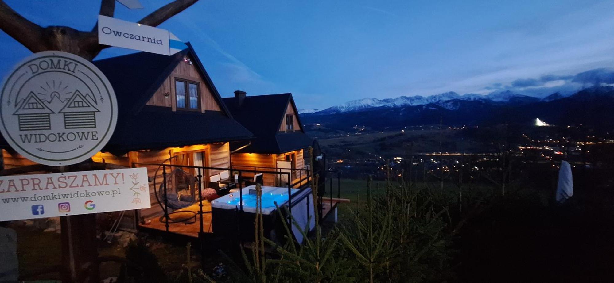 Domki Widokowe Wooden Luxury Chalet & Jacuzzi Заб Екстер'єр фото