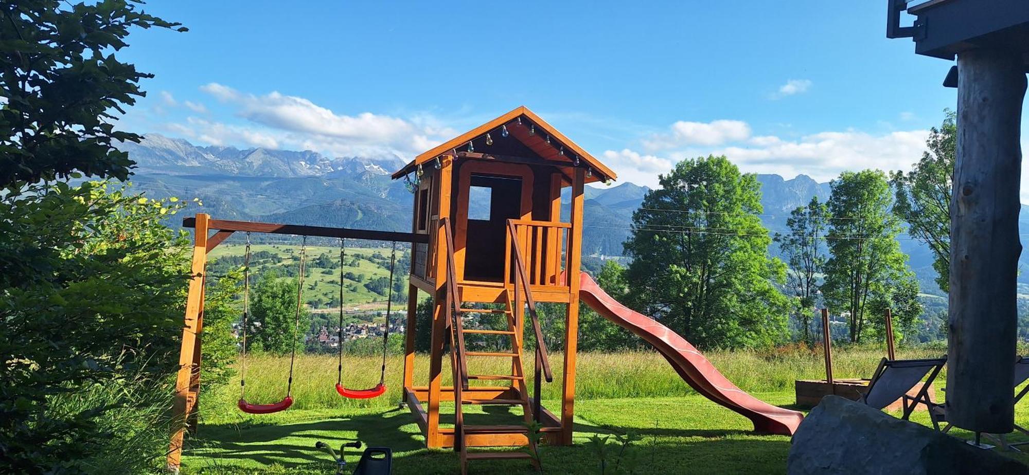 Domki Widokowe Wooden Luxury Chalet & Jacuzzi Заб Екстер'єр фото